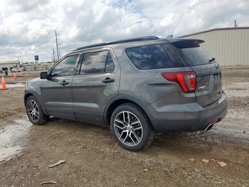 Vin: 1fm5k8gt2hga33515, lot: 60357205, ford explorer sport 20172