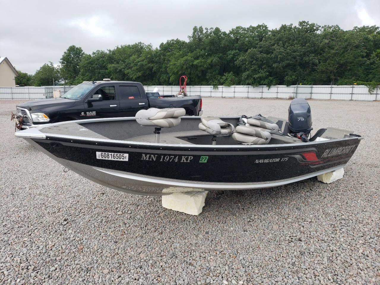 Lot #3226629775 2010 ALUMACRAFT 175