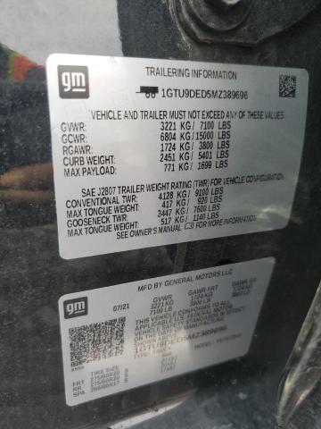 2021 GMC SIERRA K15 1GTU9DED5MZ389696