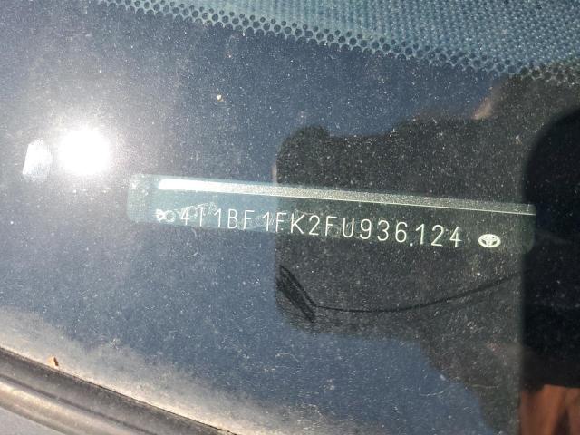 2015 TOYOTA CAMRY LE - 4T1BF1FK2FU936124