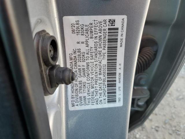 2020 HONDA CIVIC LX - 2HGFC2F66LH563032