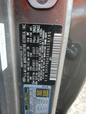 2017 KIA SORENTO LX 5XYPGDA56HG218185