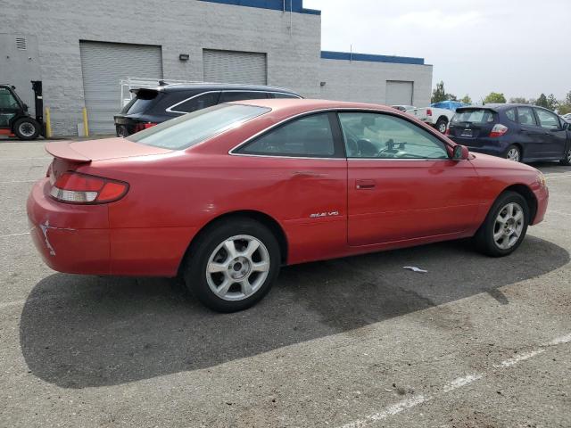 TOYOTA CAMRY SOLA 1999 red coupe gas 2T1CF22P9XC181570 photo #4