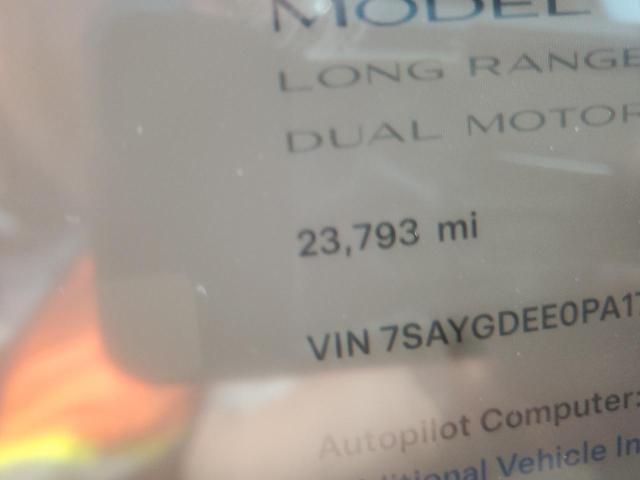 2023 TESLA MODEL Y 7SAYGDEE0PA178416