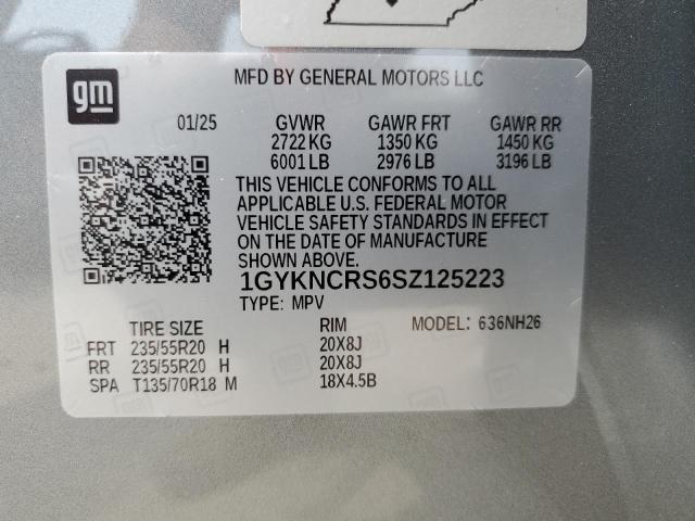 2025 CADILLAC XT5 PREMIU 1GYKNCRS6SZ125223