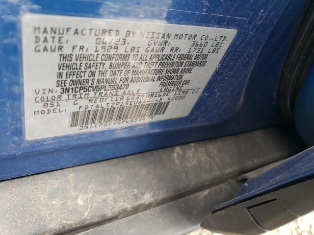 2023 NISSAN KICKS SV 3N1CP5CV5PL553479