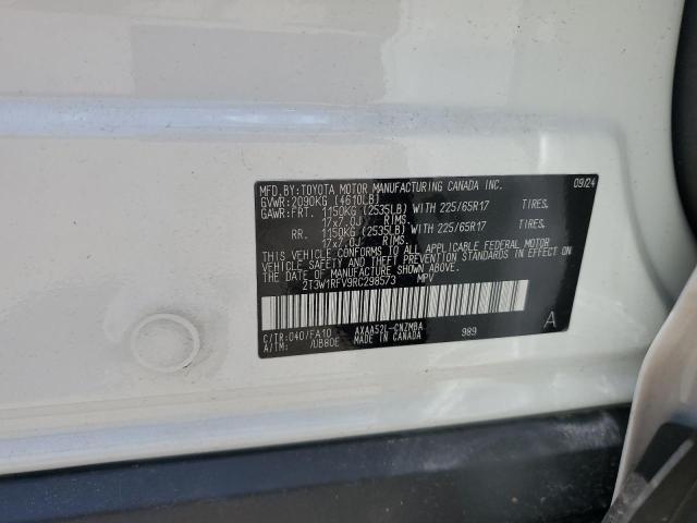2024 TOYOTA RAV4 XLE 2T3W1RFV9RC298573