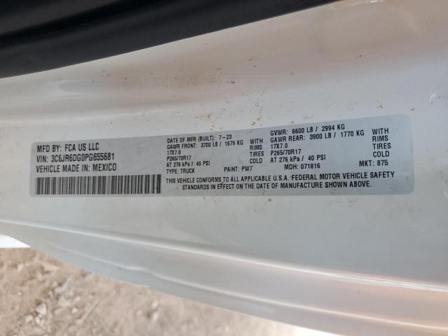 2023 RAM 1500 CLASS 3C6JR6DG0PG655681