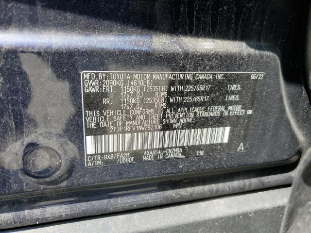 2022 TOYOTA RAV4 XLE - 2T3P1RFV1NW282106