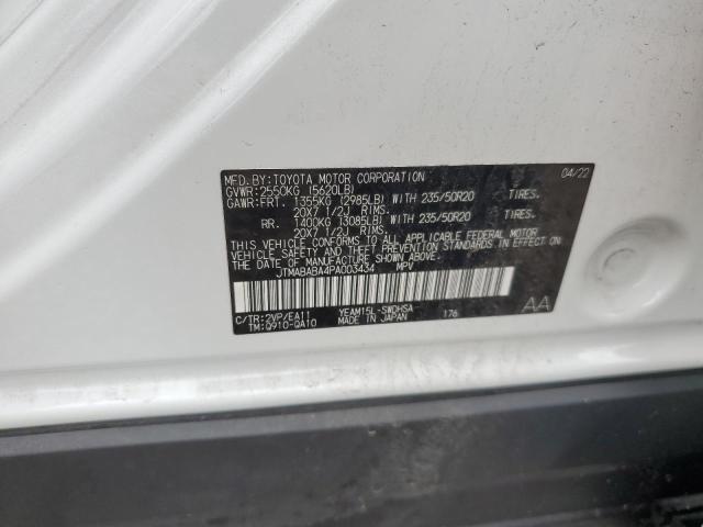 2023 SUBARU SOLTERRA P JTMABABA4PA003434