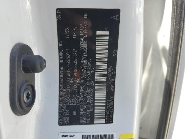 2017 TOYOTA SIENNA XLE 5TDYZ3DC7HS881254