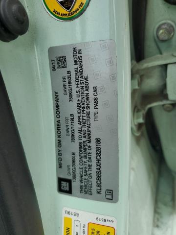 2017 CHEVROLET SPARK LS KL8CB6SAXHC828186