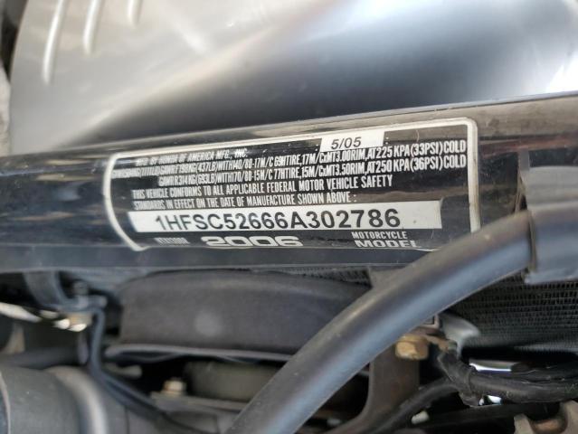 2006 HONDA VTX1300 R 1HFSC52666A302786