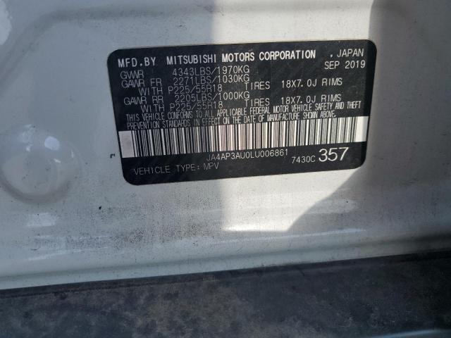 2020 MITSUBISHI OUTLANDER JA4AP3AU0LU006861