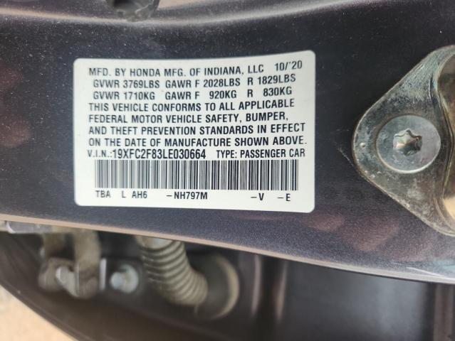 2020 HONDA CIVIC SPOR - 19XFC2F83LE030664