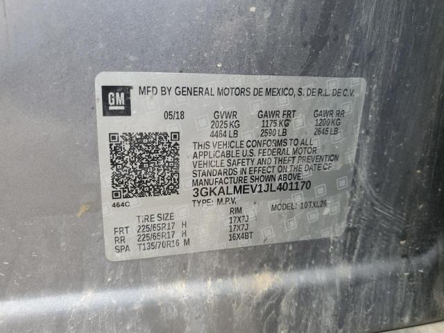 2018 GMC TERRAIN SL 3GKALMEV1JL401170
