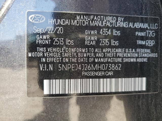 2021 HYUNDAI SONATA SEL - 5NPEJ4J26MH073862