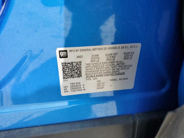 2024 CHEVROLET EQUINOX RS 3GNAXWEG8RS154526