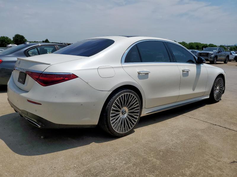 Vin: w1k6g7gb6na098643, lot: 60996695, mercedes-benz s-class 580 4matic 20223