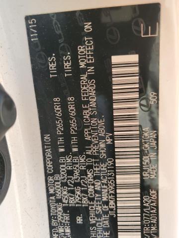 2016 LEXUS GX 460 JTJBM7FX9G5131190