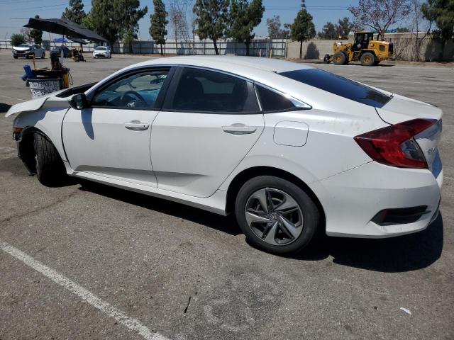 HONDA CIVIC LX 2019 white  gas 2HGFC2F68KH546098 photo #3