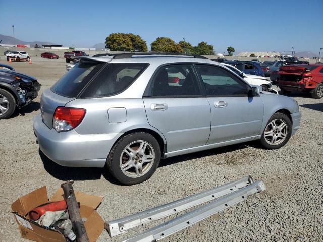 SUBARU IMPREZA WR 2004 silver station gas JF1GG29624G808074 photo #4
