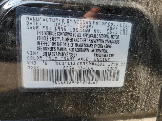 2017 NISSAN SENTRA S - 3N1AB7AP4HY273627