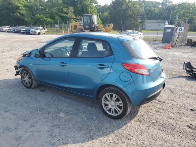 MAZDA MAZDA2 2011 blue  gas JM1DE1HZ7B0129903 photo #3