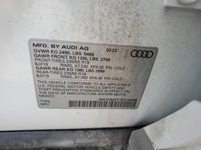 2023 AUDI Q5 PRESTIG WA1FAAFY1P2124068