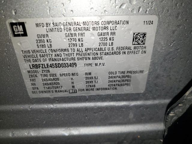 2025 BUICK ENVISION S LRBFZLE45SD033499