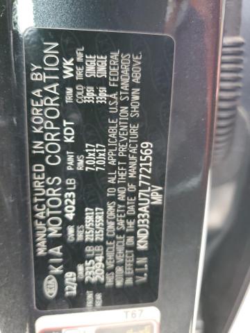 2020 KIA SOUL EX KNDJ33AU7L7721569
