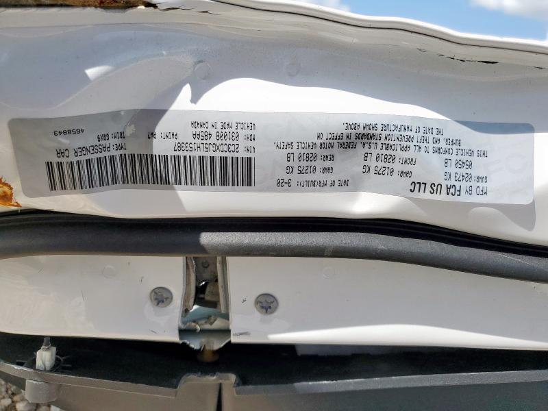 2020 DODGE CHARGER SC 2C3CDXGJ5LH153387