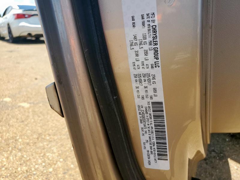 2013 DODGE GRAND CARA - 2C4RDGBG5DR710473