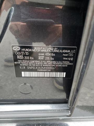 2021 HYUNDAI SONATA SEL - 5NPEL4JA2MH088067
