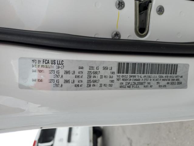 2018 JEEP CHEROKEE L - 1C4PJLCBXJD558877