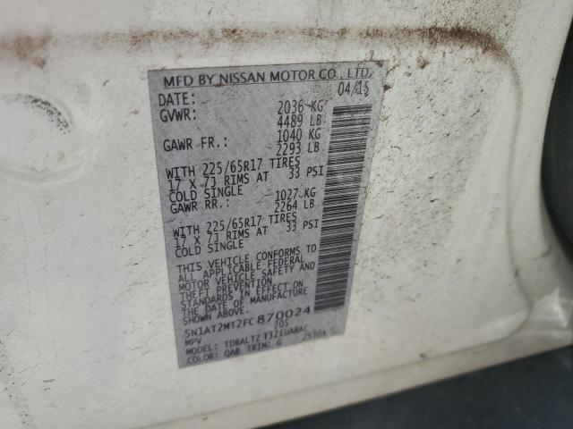 2015 NISSAN ROGUE S - 5N1AT2MT2FC870024