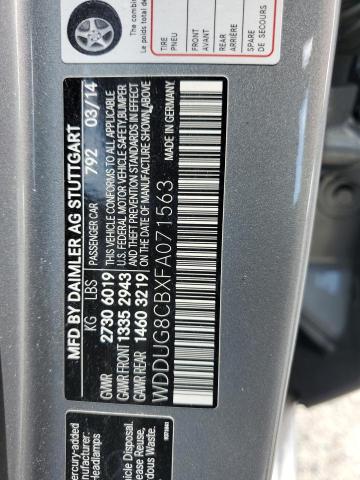 2015 MERCEDES-BENZ S 550 WDDUG8CBXFA071563