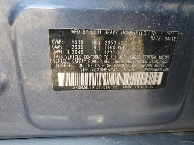 2016 SUBARU LEGACY 2.5 - 4S3BNBA64G3052006