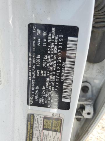 2016 KIA OPTIMA SXL 5XXGV4L22GG073190