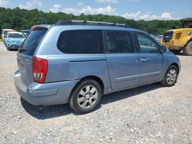 HYUNDAI ENTOURAGE 2007 blue  gas KNDMC233X76018023 photo #4