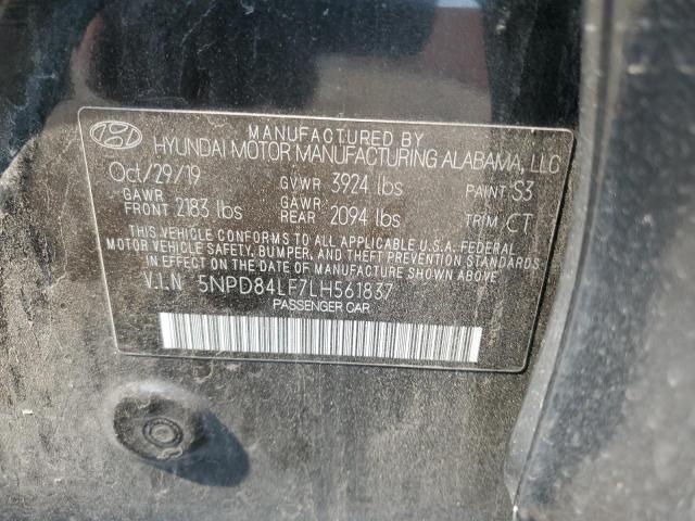 2020 HYUNDAI ELANTRA SE - 5NPD84LF7LH561837