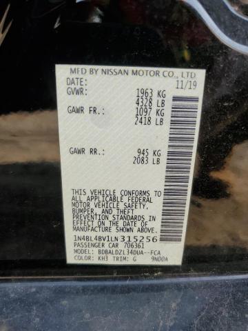 2020 NISSAN ALTIMA S 1N4BL4BV1LN315256