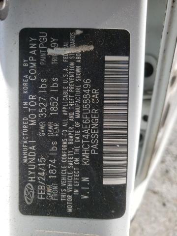 2015 HYUNDAI ACCENT GLS KMHCT4AE6FU888496