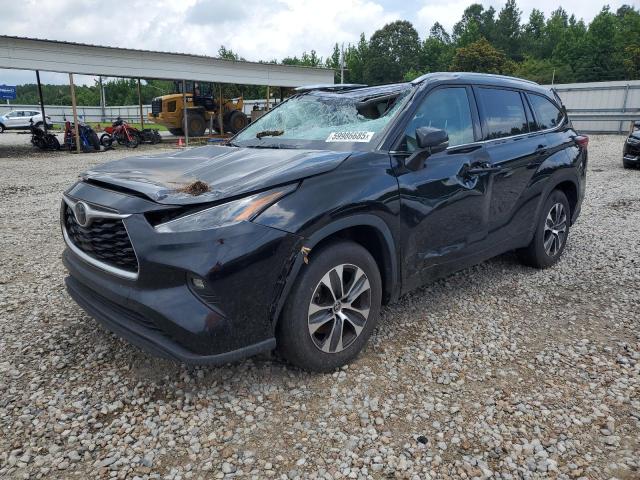 Vin: 5tdgzrah2ms521284, lot: 59986685, toyota highlander xle 2021 img_1