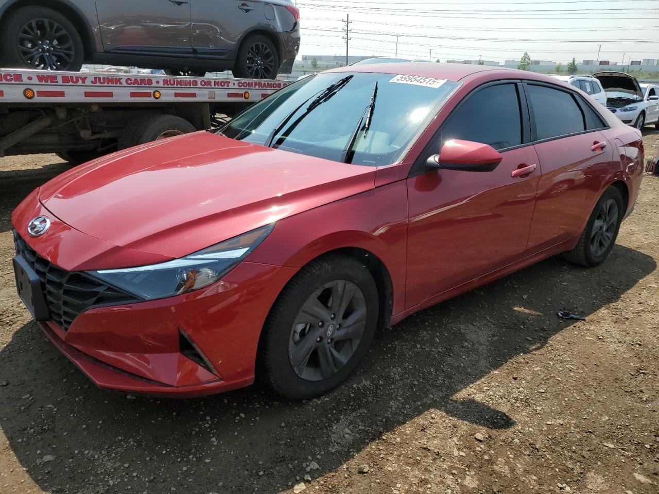 HYUNDAI ELANTRA BLUE
