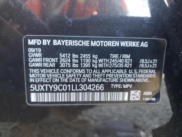 2020 BMW X3 XDRIVEM 5UXTY9C01LL304266