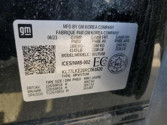 2024 CHEVROLET TRAX ACTIV KL77LKE28RC061620