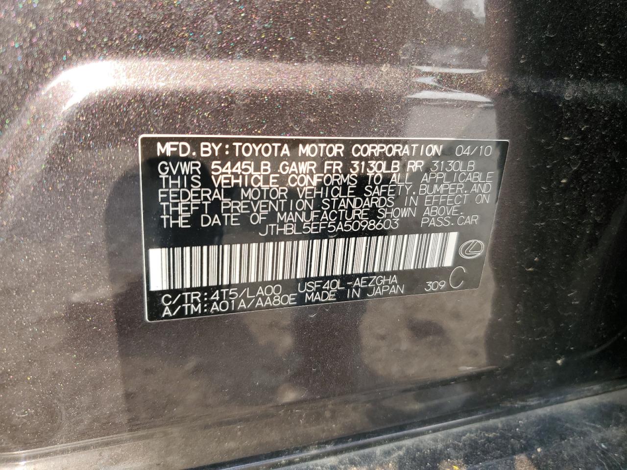 LEXUS LS 460