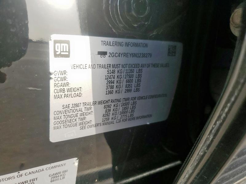 2022 CHEVROLET SILVERADO - 2GC4YREY6N1238279