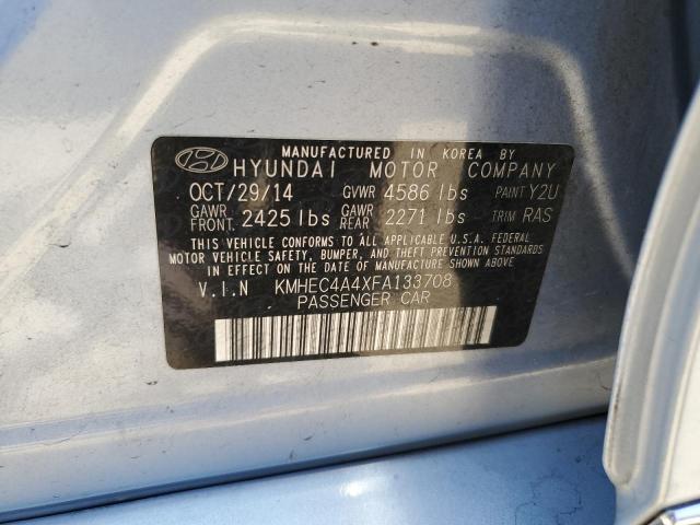 2015 HYUNDAI SONATA HYB - KMHEC4A4XFA133708